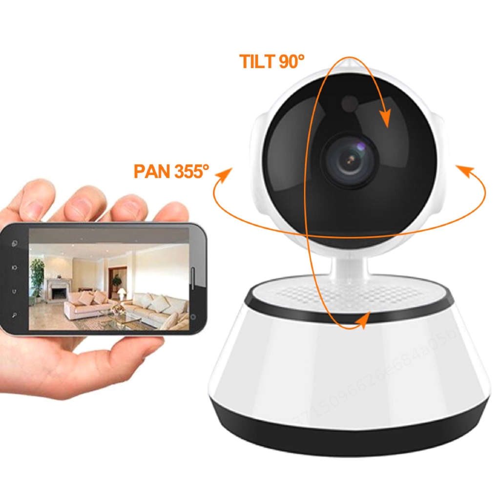 Camera An Ninh Không Dây 720p Hd Kết Nối Wifi