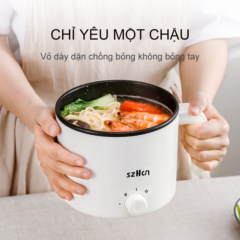 Nồi cơm điện mini 1 người bear cuckoo đa năng sharp NBDZG