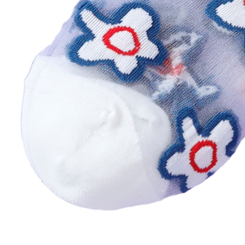 Set 5 Đôi Tất Cổ Thuyền Sợi Thủy Tinh Trong Suốt Siêu Mỏng Phong Cách Nhật Bản Thời Trang Mùa Hè Cho Nữ