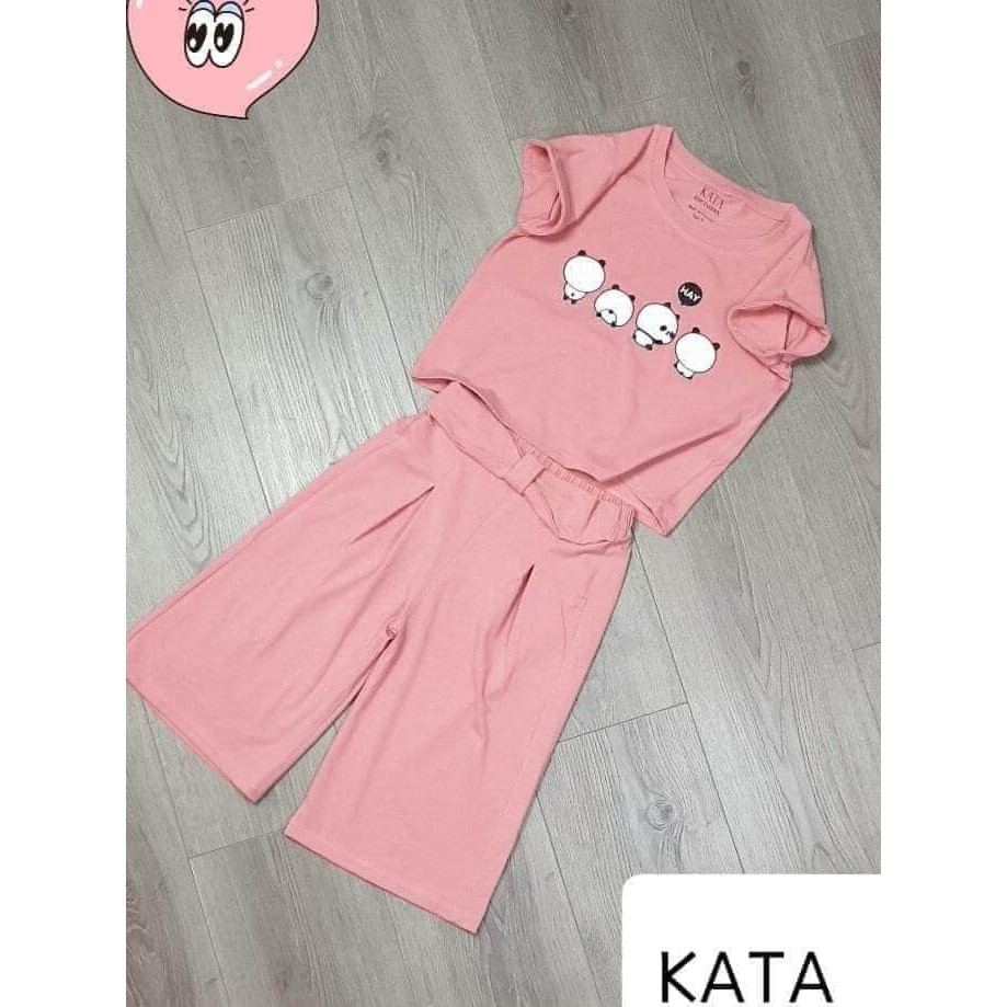 Set bộ bé gái của nhãn hàng Kata Kids Fashion