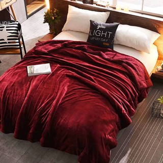 Chăn lông cừu tuyết loại 1 Ultimate Sherpa Throw 2 x 2,3 m (Đỏ mận) sỉ 0962635288 shopdientue992
