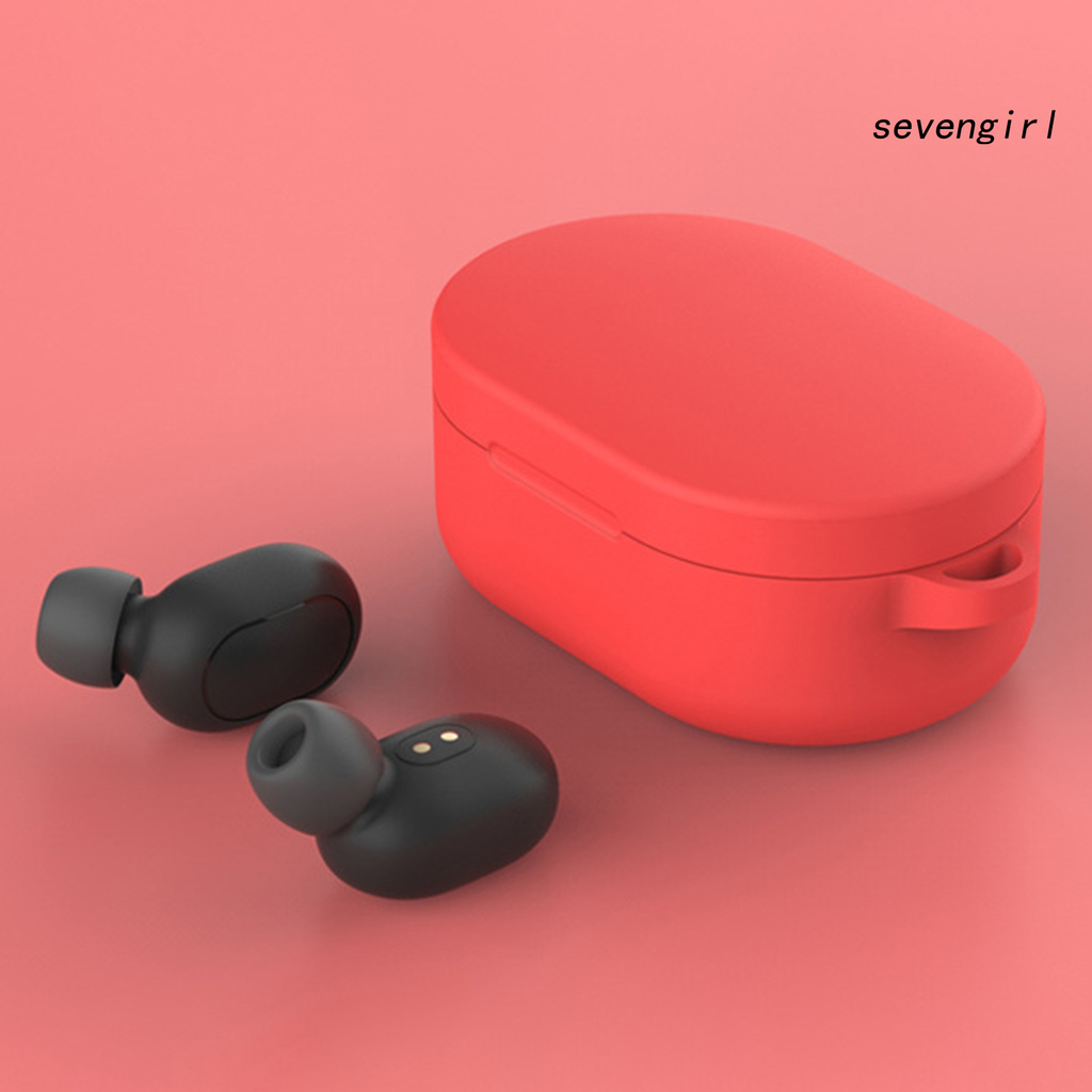 REDMI Vỏ Bảo Vệ Hộp Đựng Tai Nghe Airpods Màu Trơn Chống Trầy Xước Chống Trầy