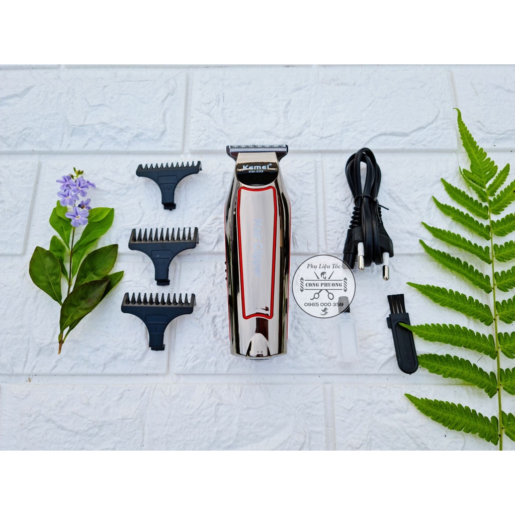 Tông đơ chấn viền, bấm viền Kemei 032-Dùng thử - Bảo Hành 6 Tháng - Lỗi 1 Đổi 1 - Công Phượng Store