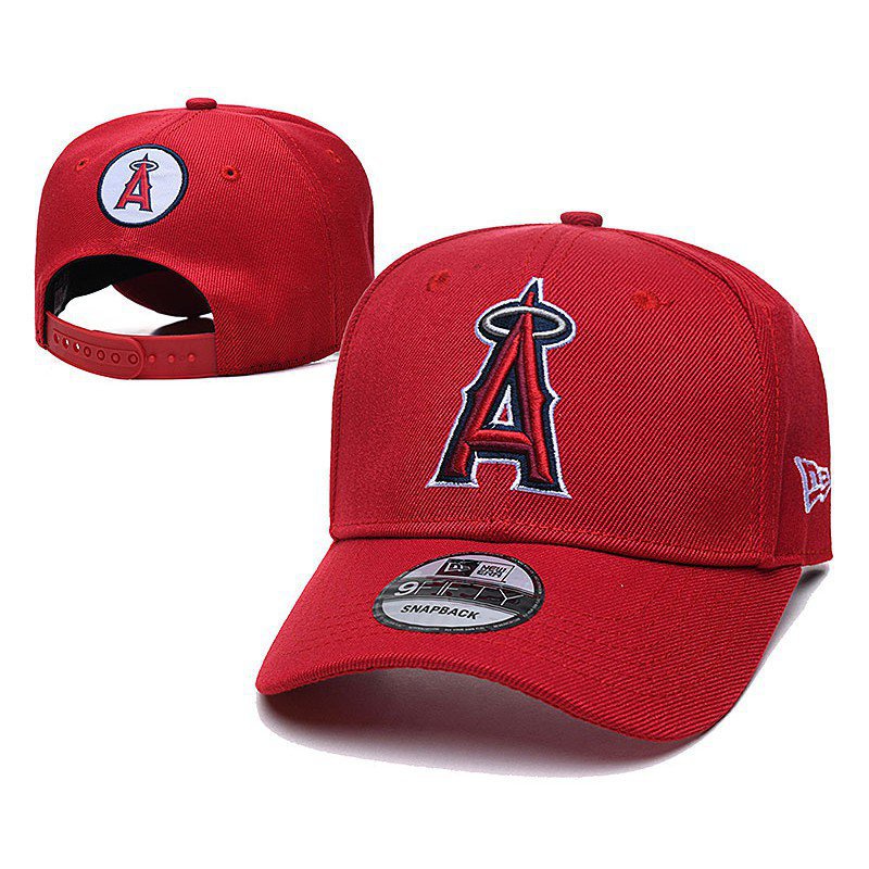 Mũ Lưỡi Trai Thêu Chữ Wzz1 New2021 Era MLB Los Angeles Angels red Phong Cách Hip Hop Thời Trang Cho Nam Và Nữ Topi I7h9