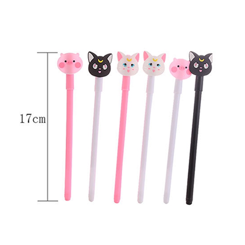 Bút Mực Gel Họa Tiết Động Vật Hoạt Hình Dễ Thương Sáng Tạo