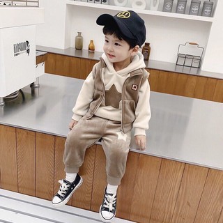 Sét nỉ 3 chi tiết cho bé