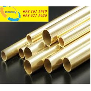 Ống đồng vàng phi 22 dày 0.5mm dài 1m