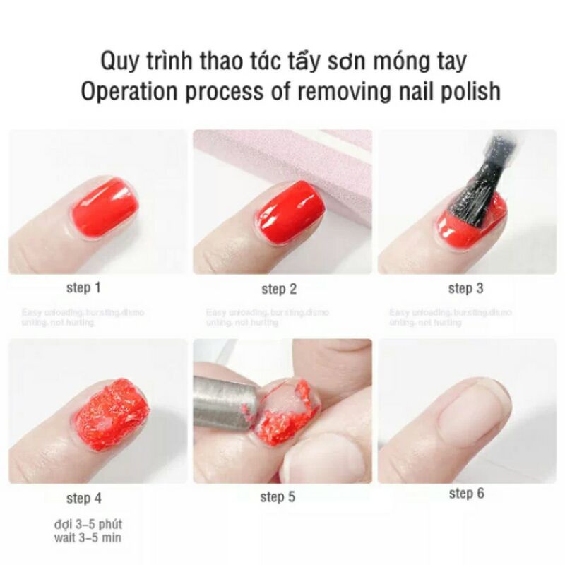 GEL TẨY SƠN MÓNG GLUEZI 15ML