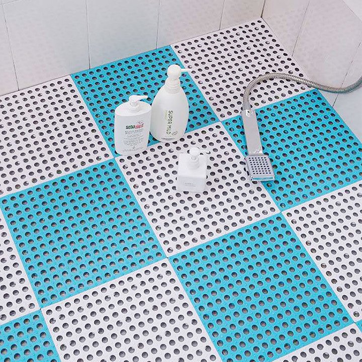 [LOẠI A] Tấm chải sàn chống trơn trượt, Thảm nhựa lót sàn chống trơn trượt nhà tắm an toàn cho bé giá rẻ