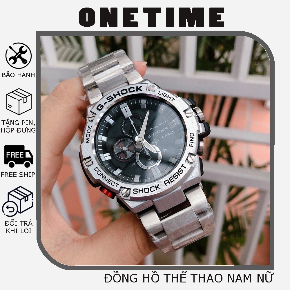 Đồng hồ nam G-shock vỏ thép GST B100 OneTime cực đẹp