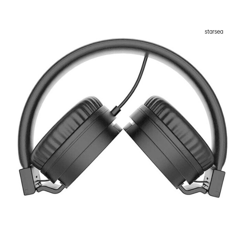 Tai nghe trùm đầu chơi game có dây âm thanh HiFi có thể xếp gọn kèm mic