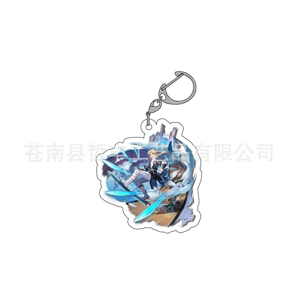 Móc khóa HONKAI IMPACT STAR RAIL ver CHIÊU THỨC keyring in hình game chibi anime mica acrylic xinh xắn