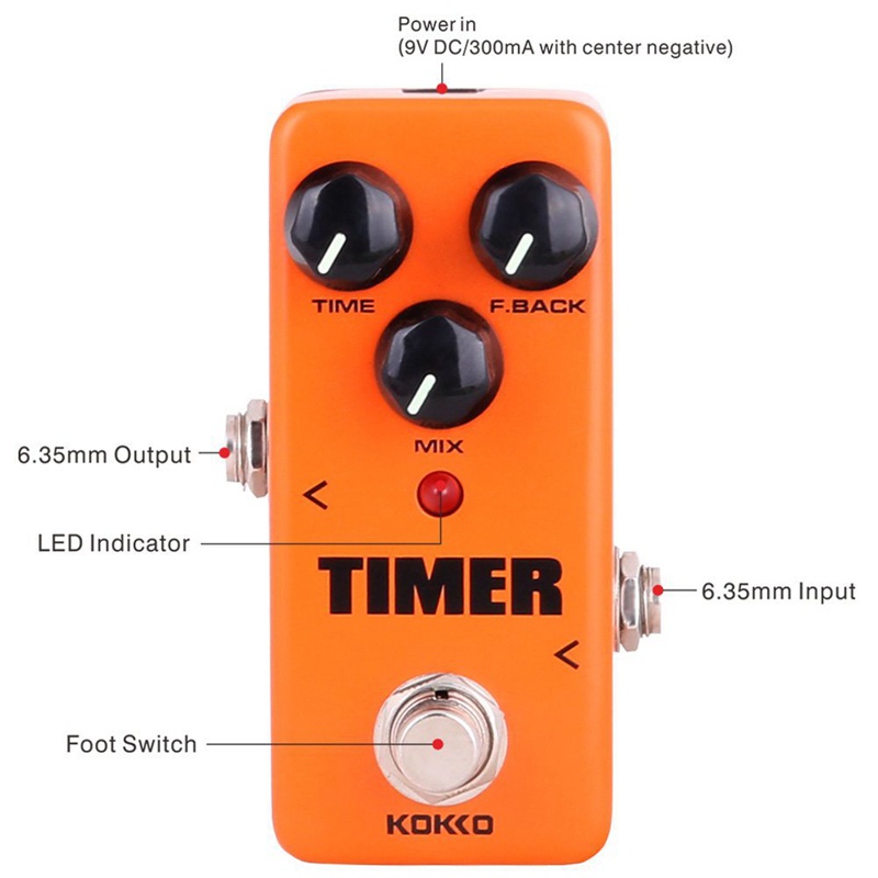 Bộ Phân Phối Hiệu Ứng Bàn Đạp MINI KOKKO Cho Đàn Guitar