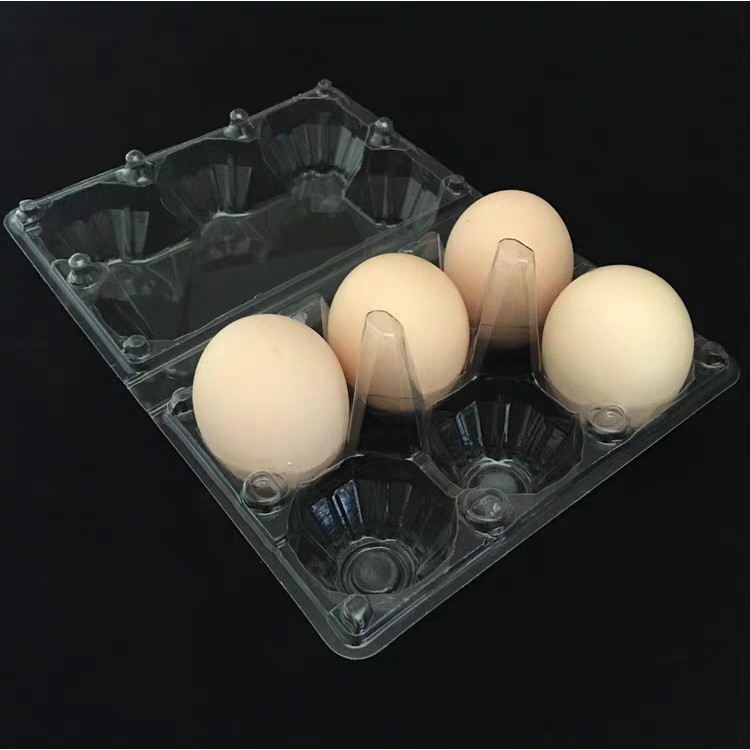 50 Hộp nhựa đựng 6 trứng dùng 1 lần