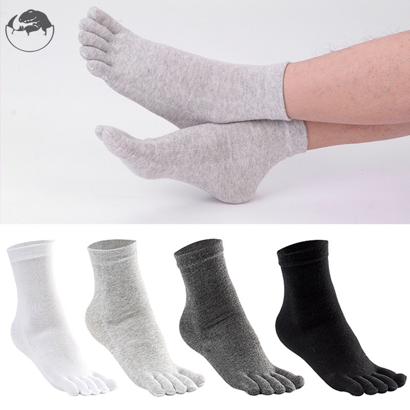 Vớ nén xỏ 5 ngón chân siêu mỏng có gel lót thoáng khí hỗ trợ chỉnh hình cho nam