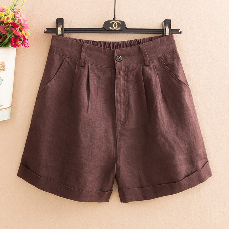 Quần Short - Quần Đùi Nữ Chất Đũi Cạp Chun QS02