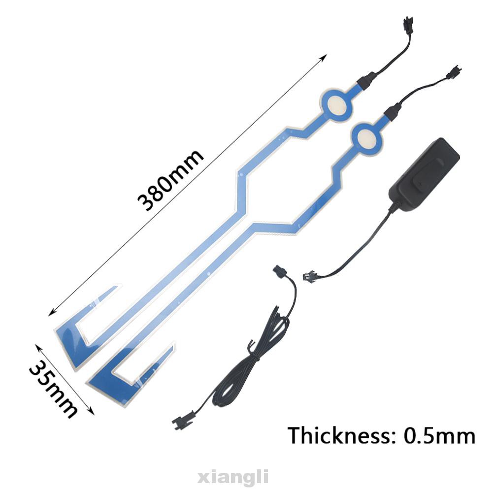 Dây đèn LED trang trí mũ bảo hiểm độc đáo