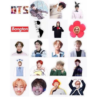 Set 20 stickers BTS trang trí điện thoại laptop sổ tay  - BTS Stickers Pack được chọn mẫu ( Hàng sẵn )