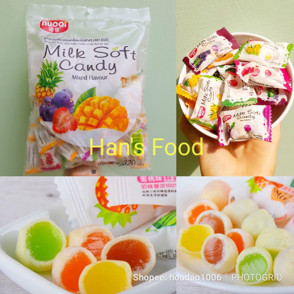 GÓI 320G KẸO DẺO TRÁI CÂY MIX VỊ THÁI LAN