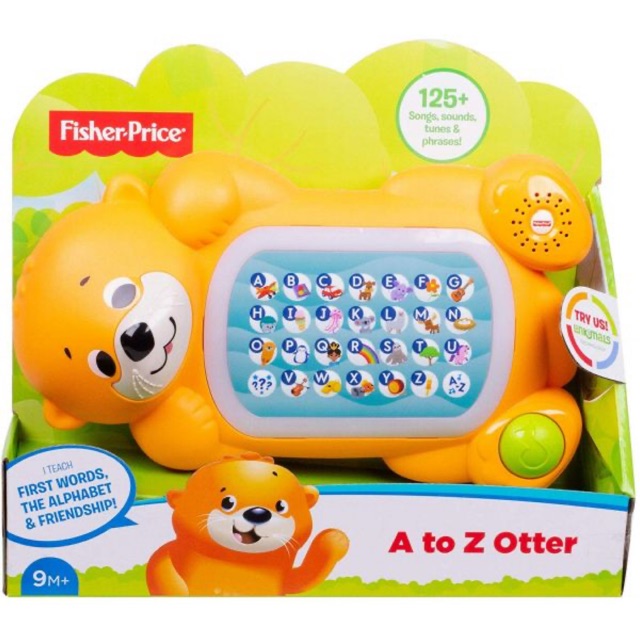 Rái cá học chữ - hiệu ứng theo âm nhạc từ A-Z Fisher Price