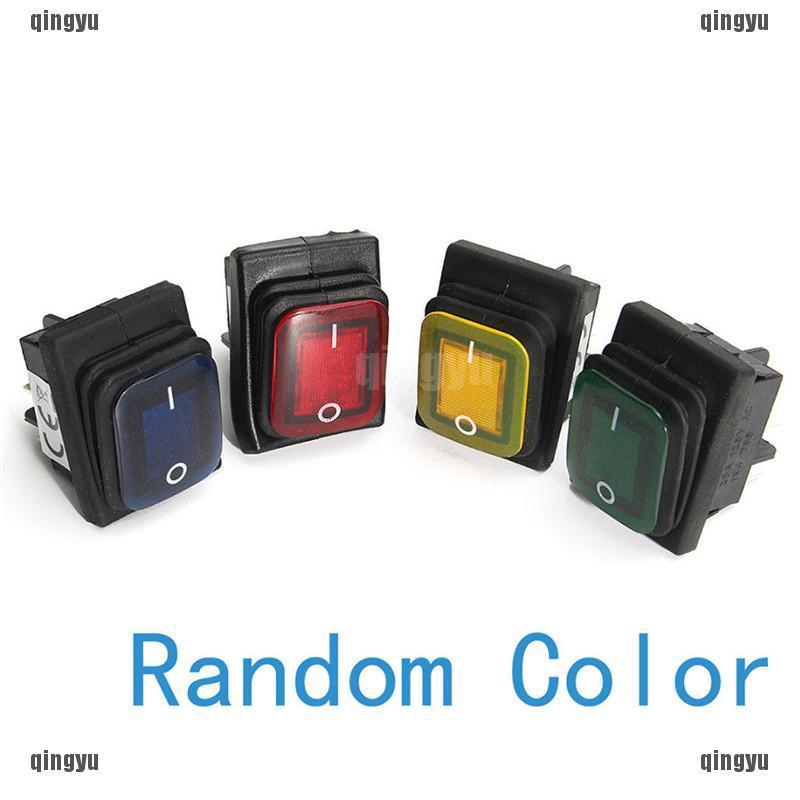 Công TắC ĐèN LED 4 Pin 12V ChốNg NướC Cho Xe Hơi / TàU ThủY