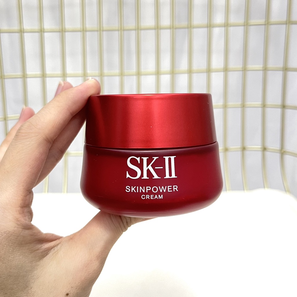 Kem dưỡng da mặt tinh chất SK-II 80g Nhật Bản hũ đỏ giúp giảm khô da se khít lỗ chân lông và giảm nếp nhăn