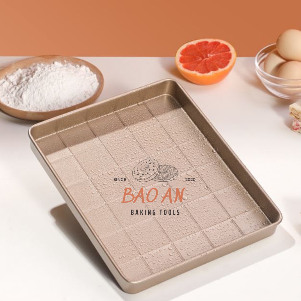 Khuôn đế rời làm kẹo nougat bằng thép carbon chống dính