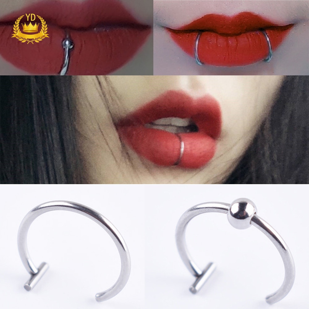 Khuyên Xỏ Cơ Thể Bằng Thép Không Gỉ Cá Tính
