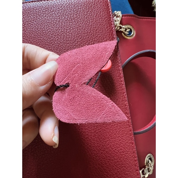 Túi xách da bò thật size 21 hàng auth thanh lý