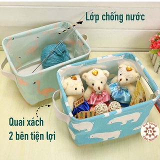 Sọt vải giỏ vải đa năng đựng đồ, quần áo, đồ chơi chống thấm nước  [GIỎ VẢI]