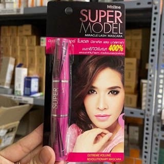 Mascara 2 Đầu Mistine Super Model Miracle Lash Mascara