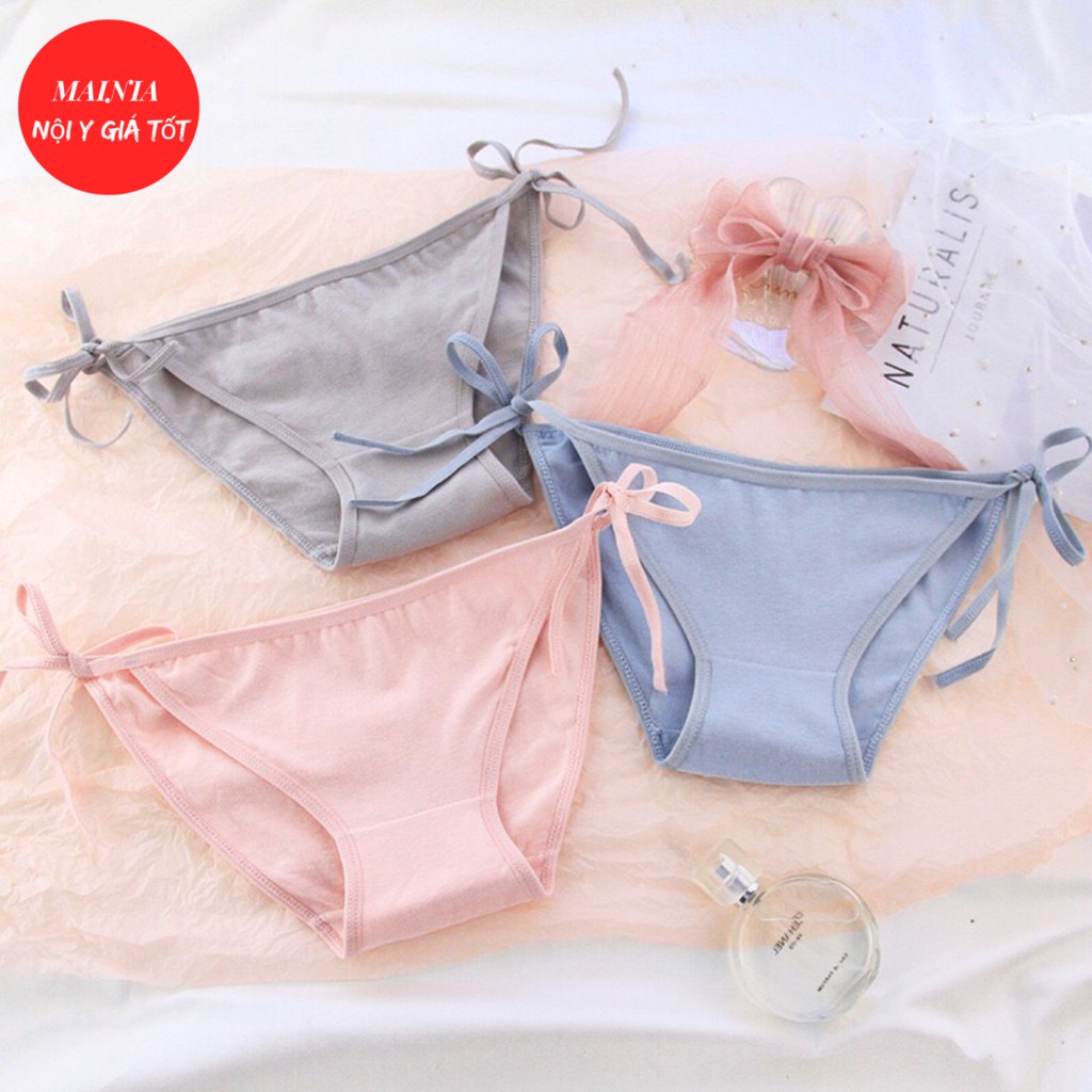  Quần Lót Cotton Cột Dây Màu Hồng Dễ Thương Sexy Mainia Shop | BigBuy360 - bigbuy360.vn