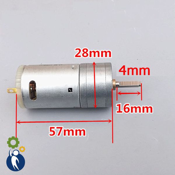 Motor Giảm Tốc 12V Mã 385