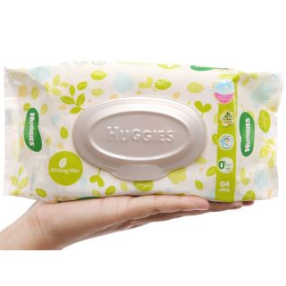 Khăn ướt Huggies không mùi 64 miếng
