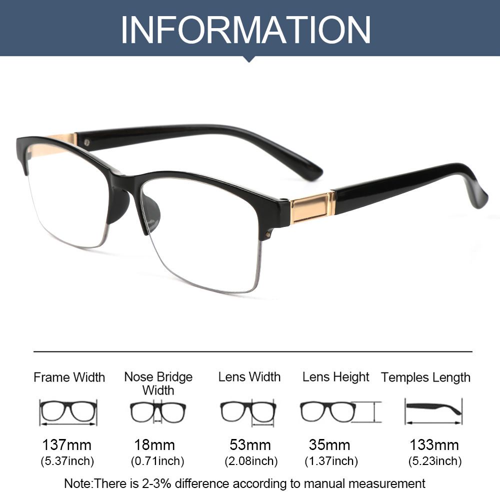 Mắt Kính Đọc Sách +1.0~+4.0 Siêu Nhẹ Độ Nét Cao Nhiều Màu Sắc Dành Cho Nam Nữ