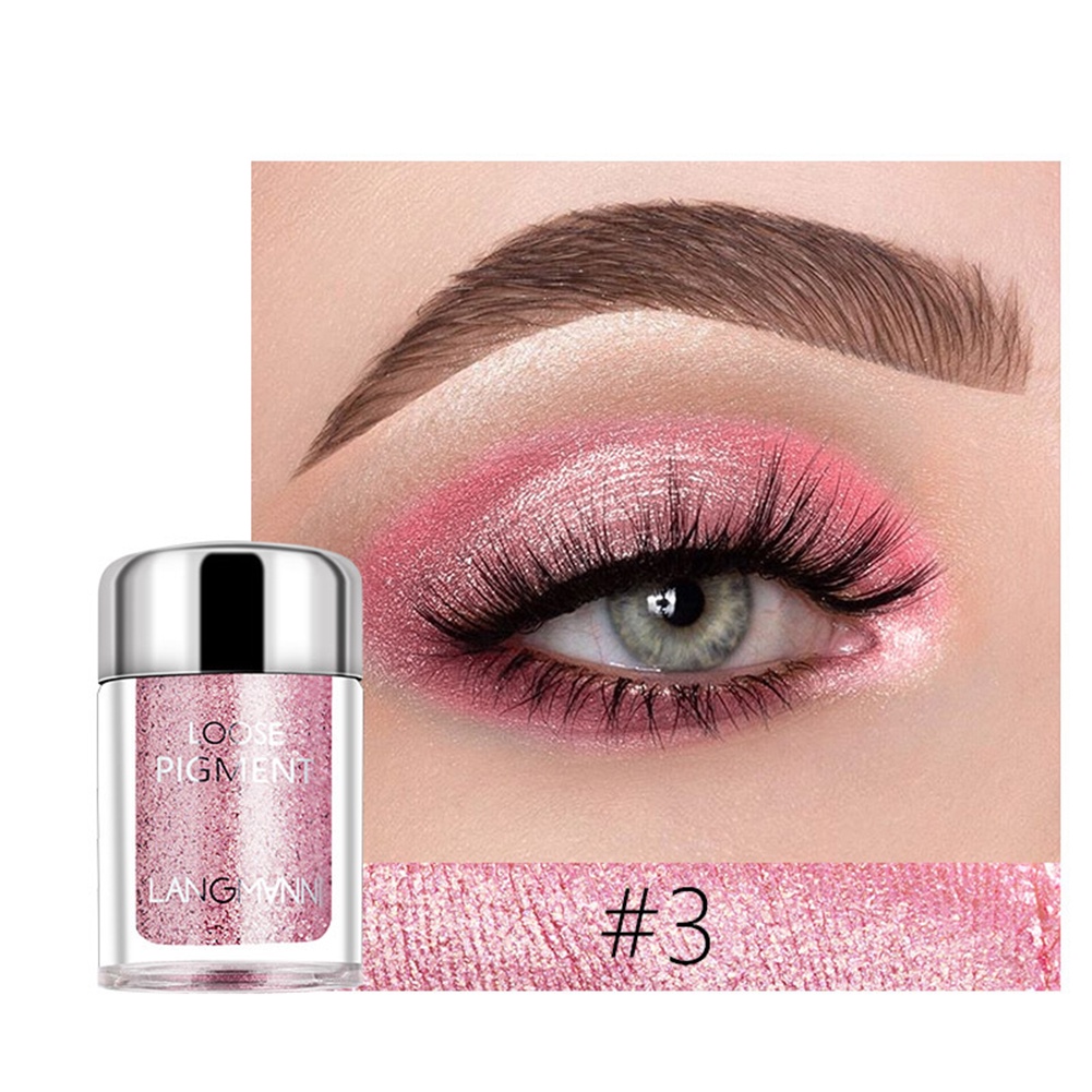 (Hàng Mới Về) Phấn Mắt Langmanni 6g 18 Màu Tùy Chọn Lấp Lánh Cao Cấp | BigBuy360 - bigbuy360.vn
