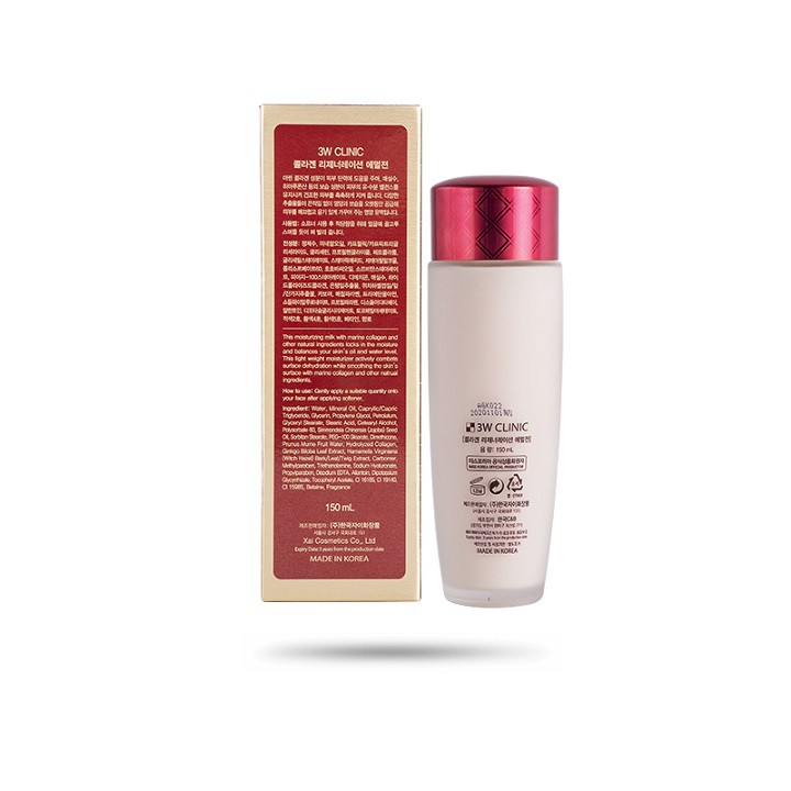 Sữa dưỡng da săn chắc chống lão hóa chiết xuất từ Collagen 3W Clinic Hàn Quốc 150ml | BigBuy360 - bigbuy360.vn