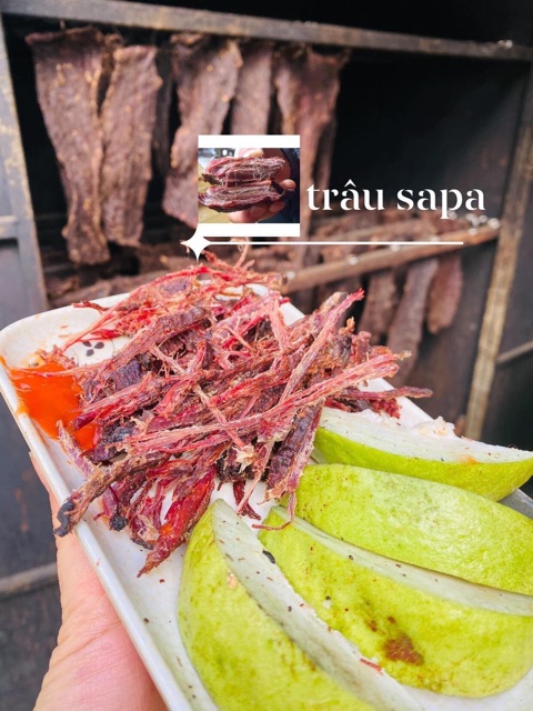 Thịt gác bếp Tây Bắc (TẶNG CHẨM CHÉO) thịt trâu, lợn gác bếp chuẩn vị.Thịt trâu lợn sấy khô gác bếp TẶNG CHẨM CHÉO | BigBuy360 - bigbuy360.vn