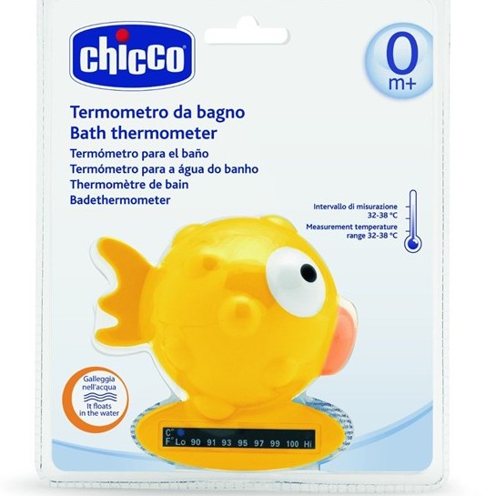 Đo Nhiệt Độ Nước Tắm Hình Chú Cá Vàng Chicco