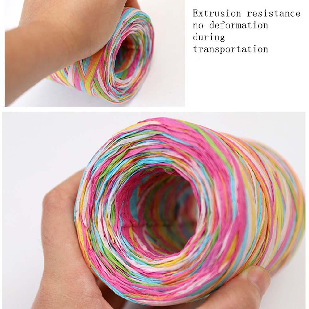 Cuộn Dây Ruy Băng 80m 6 Màu Dùng Gói Quà / Trang Trí Hộp Bánh DIY