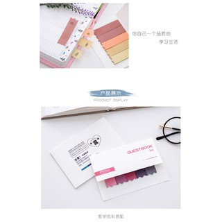 Giấy note màu pastel xinh xắn - Đánh dấu trang