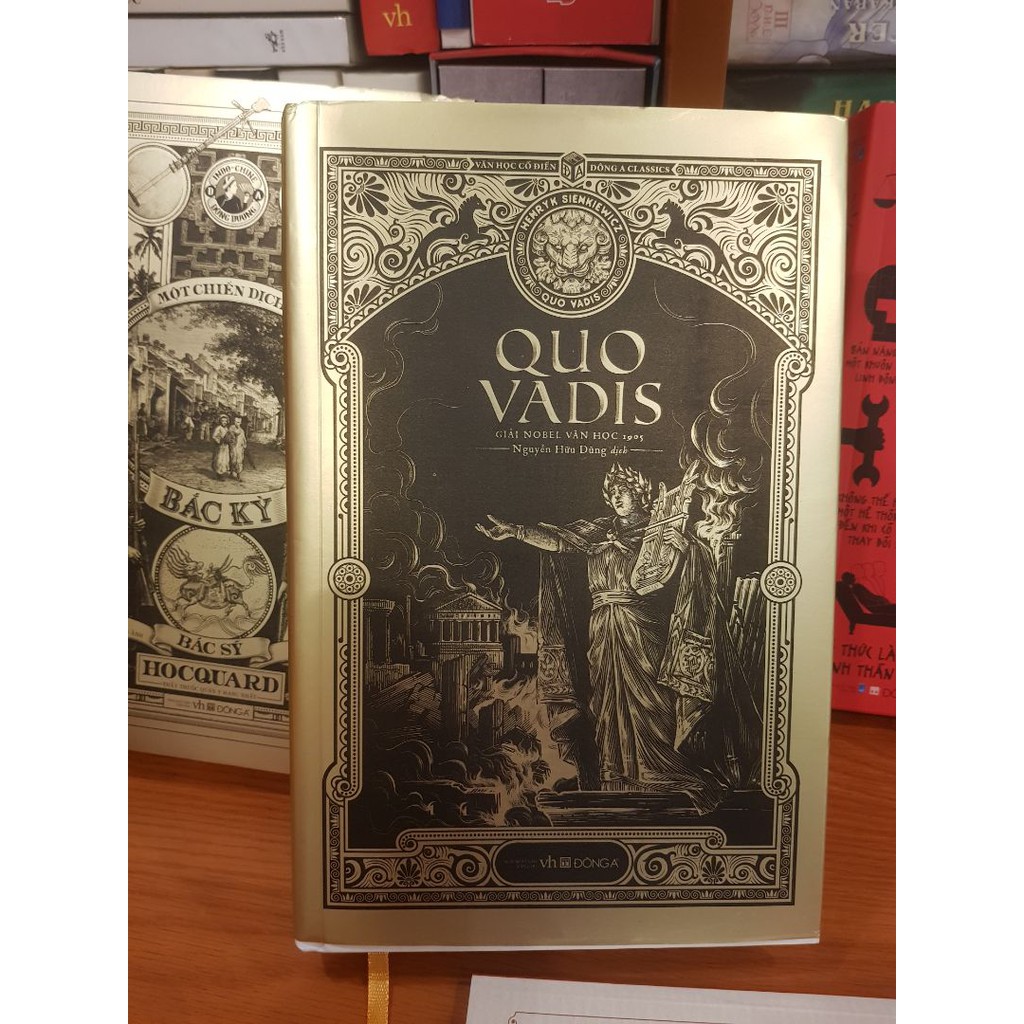 Sách - Quo Vadis (Bìa Cứng) - Tác Phẩm Đoạt Giải Nobel Văn học 1905