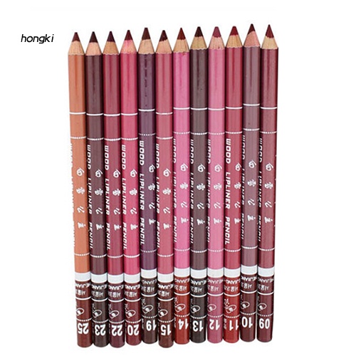 Set 12 chì kẻ viền môi chuyên nghiệp chống thấm nước 15cm 12 màu lựa chọn
 | BigBuy360 - bigbuy360.vn