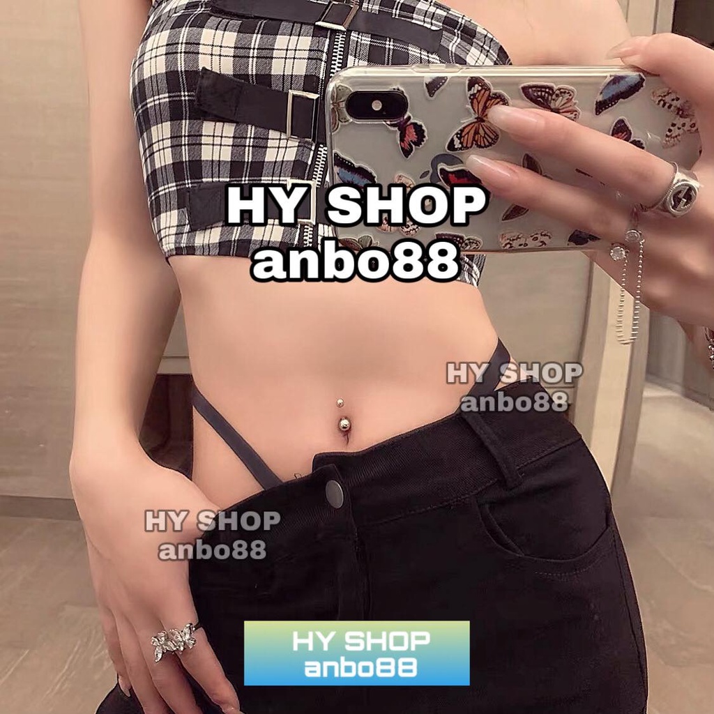 Khuyên rốn 2 đầu bi tròn không gỉ siêu bền