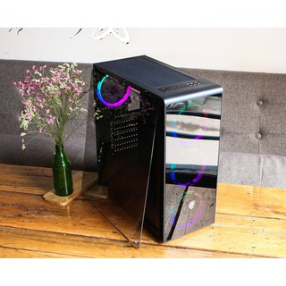 Vỏ case máy tính Vitra Glitter Force PRO X1 – 2 mặt kính cường lực - MKShop