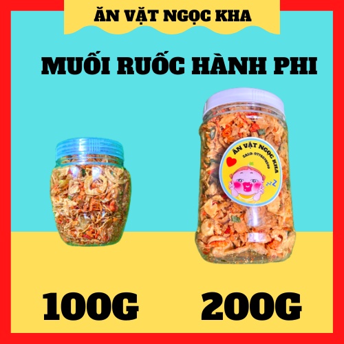 1 Hủ muối ruốc hành phi ăn với bánh tráng phơi sương