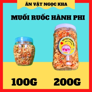 1 Hủ muối ruốc hành phi ăn với bánh tráng phơi sương
