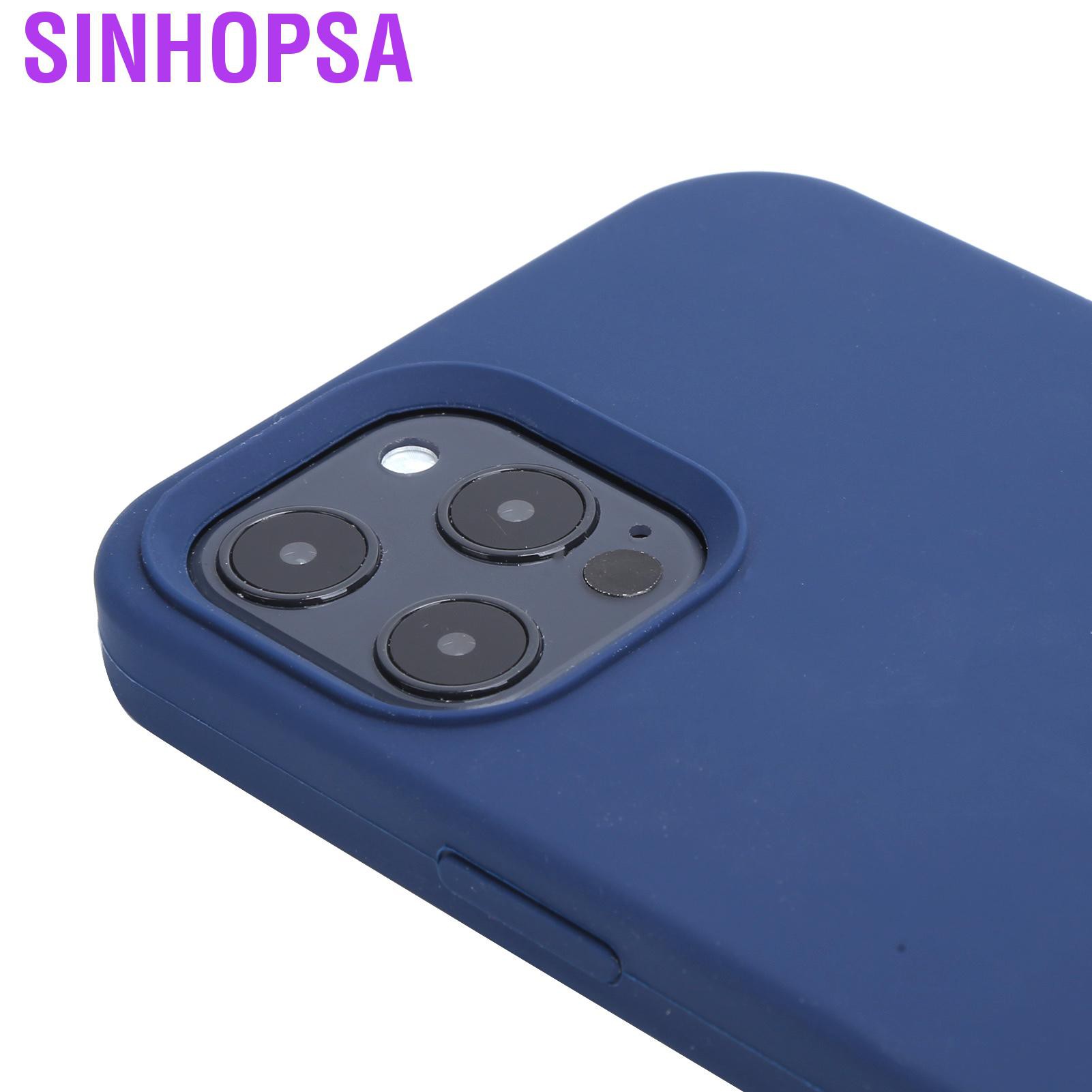 Ốp Lưng Silicon Chống Sốc Màu Trơn Cho Iphone 12 Promax