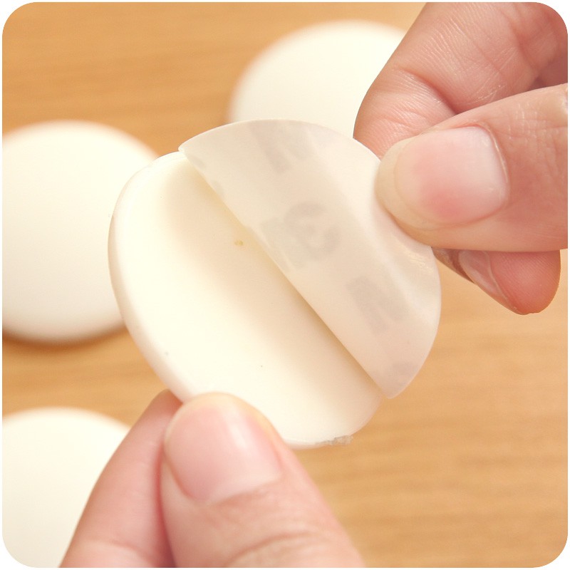 10 Miếng dán tường trang trí chống cửa va đập 4cm Legaxi