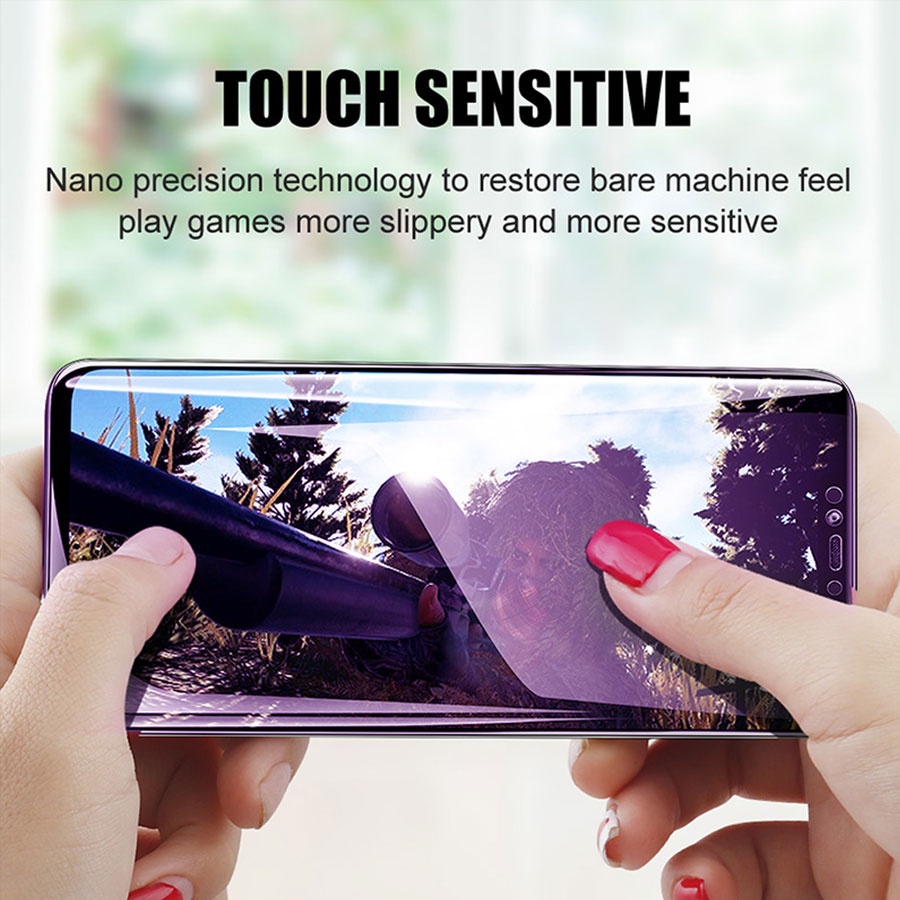 Miếng Dán Màn Hình Chống Tia Uv Cho Xiaomi Mi 10t Poco F2 F3 Pro X3 M3 Redmi Note 7 8 9 9s 10 Pro Max 4g 5g 8a 9a 9c